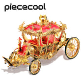 3D Metall-Puzzle - Prinzessinnenkutsche